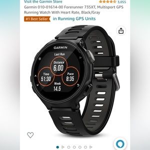 GARMIN FORERUNNER 735XT *gps running watch*